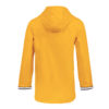 Armor ciré jaune imperméable manteau imperméable mixte photo de dos
