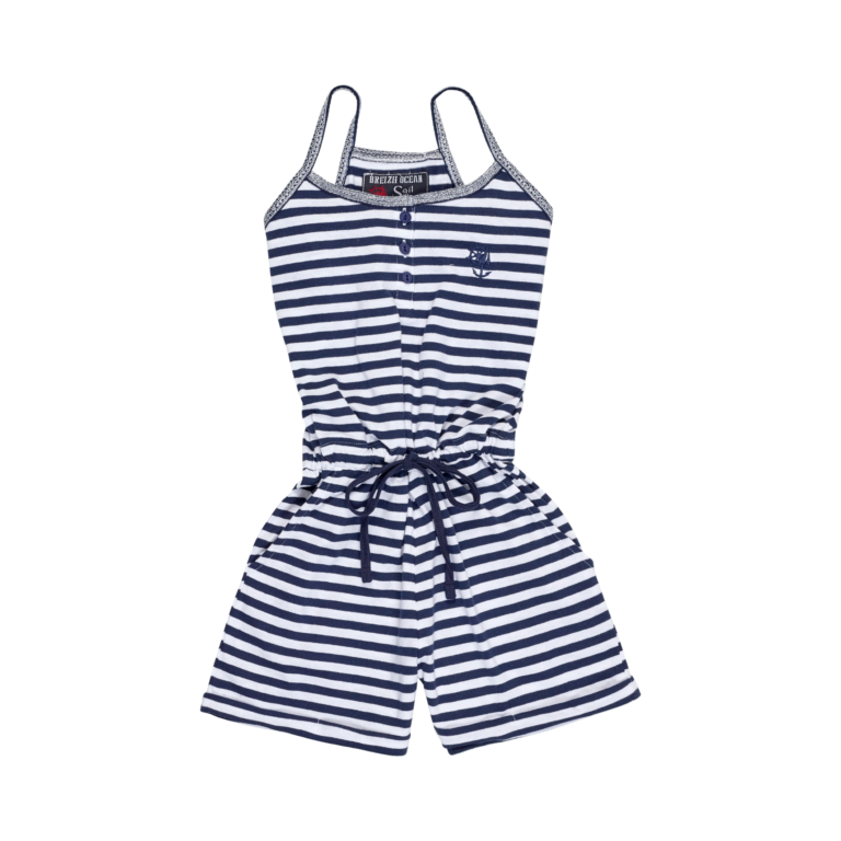 combinaison-pour-enfant-blanc-marine-fille-rayé-breizhocean-combi-kid-face