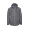 parka-homme-tendance-zip-étanche-avec-capuche-gris-homme-breizhocean-paimpont-face