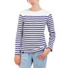 marinière_blanc_marine_manches_longues_piriac_breizhocean_face_photo_femme