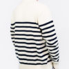 BONO-pull rayé-vêtement marin-écru marine-homme-dos