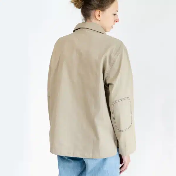 Vareuse, femme, couleur sable, Breizh Océan, Trinité, vue de dos