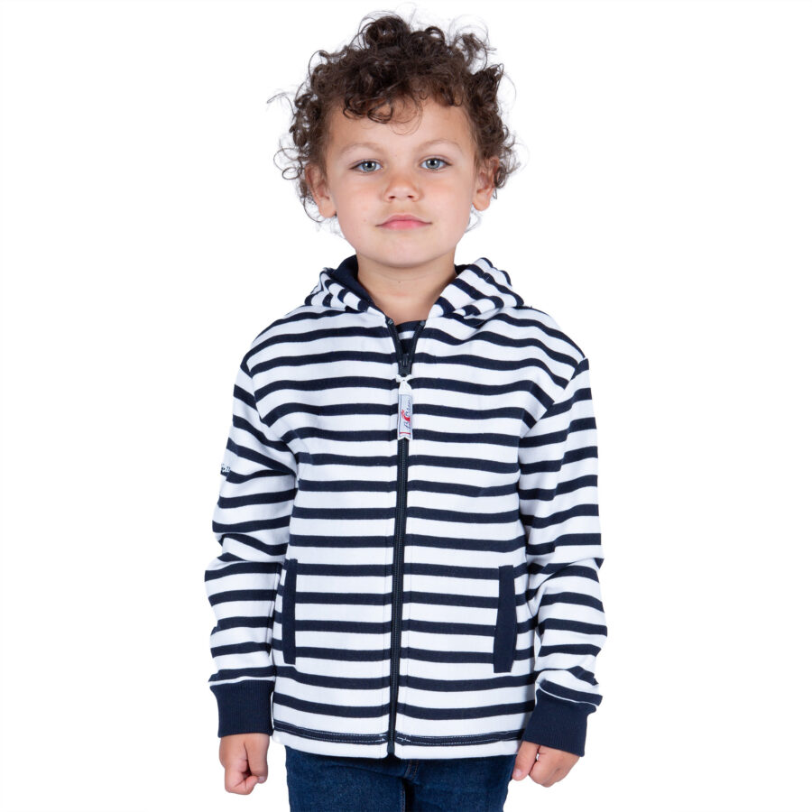 Veste à Rayures Pour Garçon 4 Ans - Marque Gorgeous Collection - Noir - Occasion Très Bon état