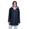 Unisex waterproof raincoat, Breizh Océan, Croisic. Waterproof raincoat, front view